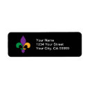 Search for mardi return address labels Fat tuesday