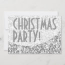 Search for silver christmas invitations Sparkle