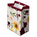 Search for sunflower gift bags Elegant