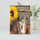Search for sunflower wedding rsvp cards Western