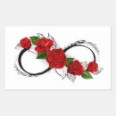 Search for vibrant roses stickers Red