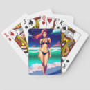 Search for bikini playing cards Vacation
