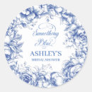 Search for something blue stickers Blue bridal shower