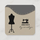 Search for clothing design business cards Dressmaker