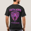 Search for love and faith tshirts For him