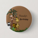 Search for monkey birthday badges Safari