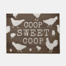 Search for farm animal doormats Hen