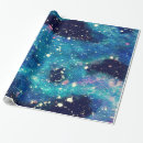 Search for nebula wrapping paper Teal