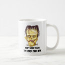 Search for frankenstein coffee mugs Scary