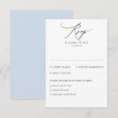Search for dusty blue rsvp cards Minimalist