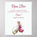 Search for open bar reception party drink menus Elegant