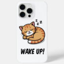 Search for wake up iphone cases Cat