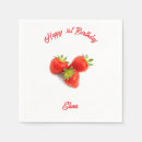 Search for strawberry napkins Colourful