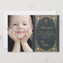 Search for boy first communion cards Gold