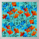 Search for beautiful blossom posters Blue