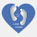 Search for blue footprint stickers Baby boy