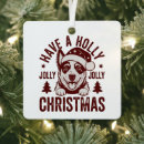 Search for jolly christmas tree decorations Santa claus