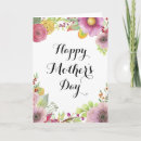 Search for watercolor mothers day cards Flowers