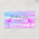 Search for pink flamingo business cards Trendy