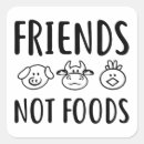 Search for friends not food stickers Vegetarian