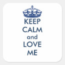 Search for keep calm stickers Blue