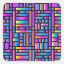 Search for geometric patterns stickers Colourful