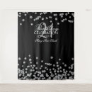 Search for 21st birthday backdrops Black