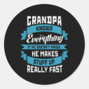 Search for know everything stickers Grandpa