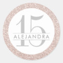 Search for blush pink glitter stickers Birthday