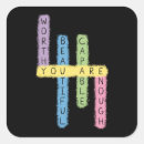 Search for empowerment stickers Typography