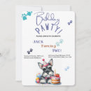 Search for schnauzers birthday invitations Puppy