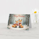 Search for red fox christmas cards Woodland