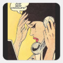 Search for vintage chocolate stickers Yellow