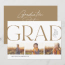 Search for 3 photo graduation invitations Typography