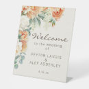 Search for white flowers welcome wedding signs Eucalyptus