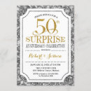 Search for silver and gold wedding invitations Classy