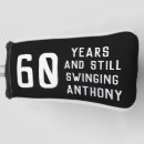 Search for 60th birthday golf head covers Humour