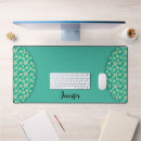 Search for aqua designs mousepads Green