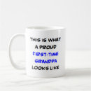 Search for first time grandpa mugs Grandma