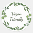 Search for friendly stickers Vegan