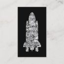 Search for spaceships business cards Astronaut