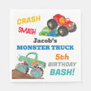 Search for monster trucks napkins Cars
