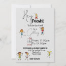 Search for friends gathering invitations Elegant