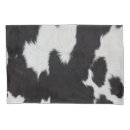Search for cow pillowcases Black and white