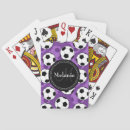 Search for soccer playing cards Black