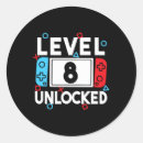Search for 8th birthday stickers Insert coin to play