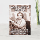 Search for age is just a number cards Humour