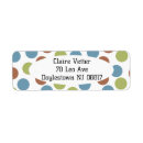 Search for dot return address labels Brown