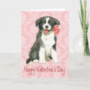 Search for border collie valentines day cards Puppy