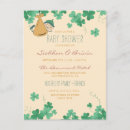 Search for shamrock baby shower invitations Whimsical